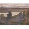 Image 3 : Attrib. Thomas Robinson Impressionist Sunset ptg
