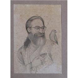 Mahaveer Swami Mughal style portrait of Jim White