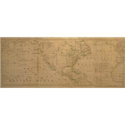 Sayer and Bennett Map of No. America and West Indies