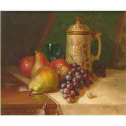 J.C. Spencer Fruit Study with Stein ptg