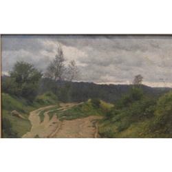 Possibly Wordsworth Thompson landscape painting