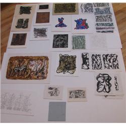 Collection of Amaresh U.Bijjal drawings and prints