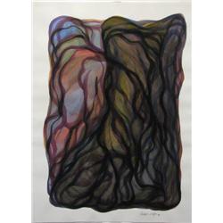 Large Amaresh Bijjal watercolor