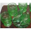 Image 2 : 10 pc Green Glass Lot
