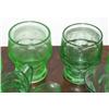 Image 3 : 10 pc Green Glass Lot
