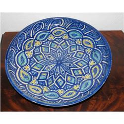 Italian Glazed Ceramic Platter