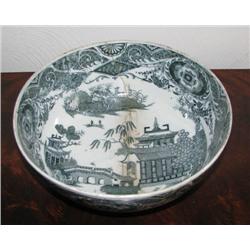 Early Soft Paste Green Porcelain Bowl