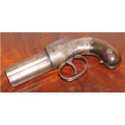 Allen and Thurber Pepper Box Percussion Pistol