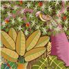 Image 6 : Haitian Acrylic on Linen Board Painting, Jungle Scene, Signed Penoth