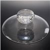 Image 3 : 3pc Art Glass Centerpiece and Candleholders