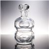 Image 1 : Cut Art Glass Decanter with Stopper