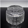 Image 3 : Cut Crystal Footed Bowl with Starburst Pattern