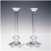 Image 1 : Val St. Lambert Crystal Candle Holders