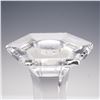 Image 5 : Val St. Lambert Crystal Candle Holders