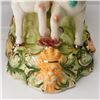 Image 7 : Capodimonte Italian Porcelain Horse-Drawn Carriage Table Lamp