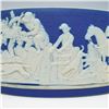 Image 10 : 3pc Wedgewood Wedgwood Cobalt Jasperware