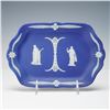 Image 2 : 3pc Wedgewood Wedgwood Cobalt Jasperware