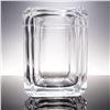 Image 1 : Mid-Century Faceted Lucite Ice Bucket with Rotating Lid