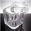Image 4 : Mid-Century Faceted Lucite Ice Bucket with Rotating Lid