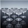 5pc Waterford Alana Crystal Liquor Cocktail Glasses