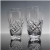 Image 3 : 5pc Cut Crystal Pitcher and Tumbler Glasses