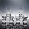 Image 1 : 6pc Cocktail Glasses with Controlled Bubble Base