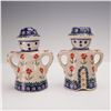 Image 4 : 3pc Boleslawiec Polish Pottery Serving Dish and Salt & Pepper Shakers