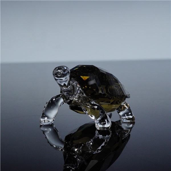 Swarovski Crystal Figurine, Galapagos Tortoise