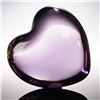 Image 2 : 5pc Collection of Art Glass Heart Paperweights