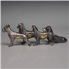 Image 2 : 4pc Price Metal Dog Figurines - Collie, English Setter, Boxer & Bloodhound