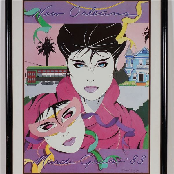 Michael Hunt, Art Deco Style New Orleans Mardi Gras Poster