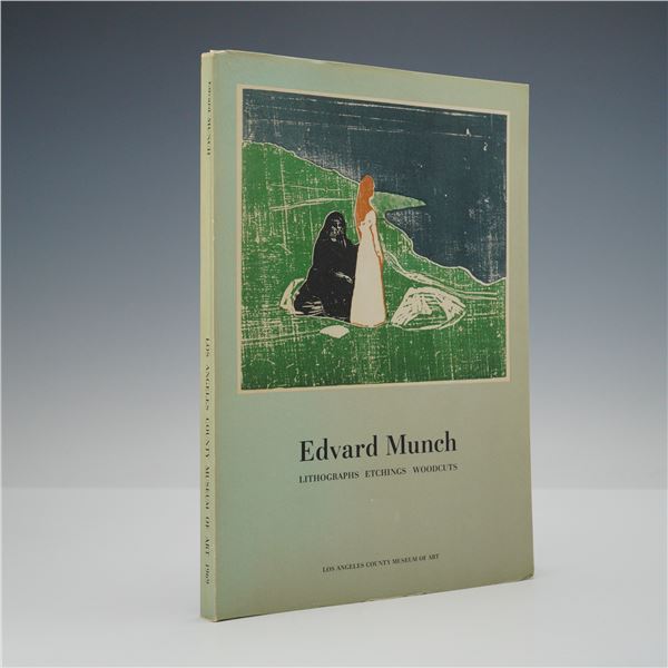 William S Lieberman and Ebria Feinblatt Softcover Book, Edvard Munch