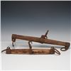 Image 1 : Pair of Wooden Horse Yokes with Iron Hardware
