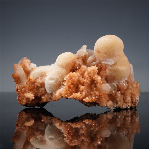 Thomsonite with Stilbite Mineral Specimen