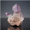 Image 3 : 2pc Mineral Specimens, Amethyst Crystal and Blue Celestite Geode