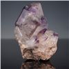 Image 5 : 2pc Mineral Specimens, Amethyst Crystal and Blue Celestite Geode