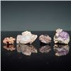 Image 9 : 4pc Mineral Specimens, Coquimbite, Hematite, Vanadinite & Celestine
