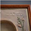 Image 6 : Creazioni Artistiche Wooden Frame Sterling Silver Floral Minatare Frame