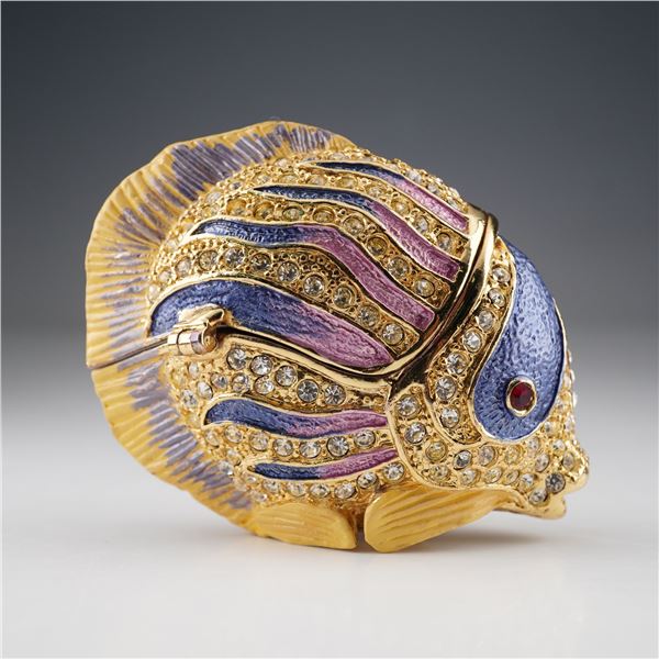 Bejeweled Tropical Fish Box