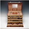 Image 1 : Wolf Designs Multi-Tiered Vintage Traveling Jewelry Box