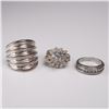 Image 2 : 6pc Fashion Rings with Assorted Stones