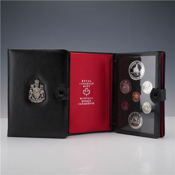 2pc 1973 & 1975 Royal Canadian Mint Double Struck Coin Sets
