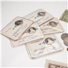 Image 3 : 7pc Assorted Vintage International Banknotes & Coins