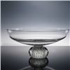 Image 2 : 2pc Art Glass Centerpiece Bowls with Controlled Bubble Bases