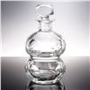 Image 2 : Cut Art Glass Decanter with Stopper