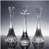 Image 2 : 6pc Waterford Crystal Lismore Vase and Cut Glass Vases and Candlesticks