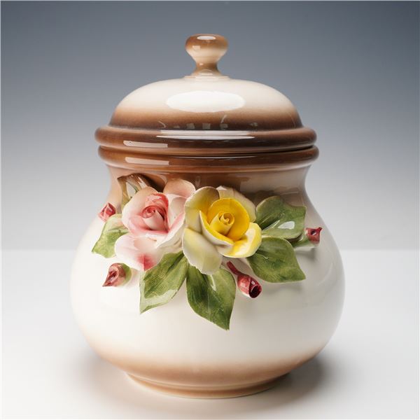 Nuova Capodimonte Floral Jar