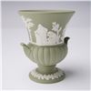 Image 2 : 2pc Wedgwood Jasperware Miniature Urn Form Vases