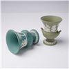Image 4 : 2pc Wedgwood Jasperware Miniature Urn Form Vases
