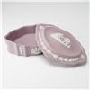 Image 2 : 2pc Wedgwood Lilac Jasperware Lidded Boxes